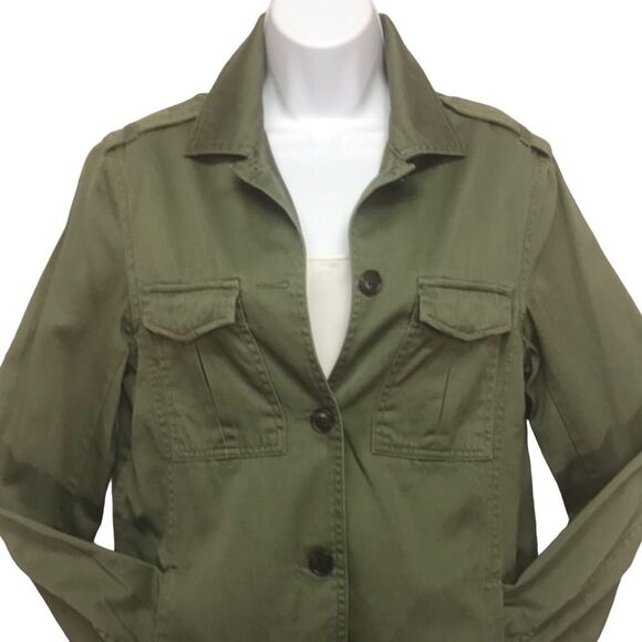 H&M Utility Military Green Safari Jacket - Picture 4 of 12